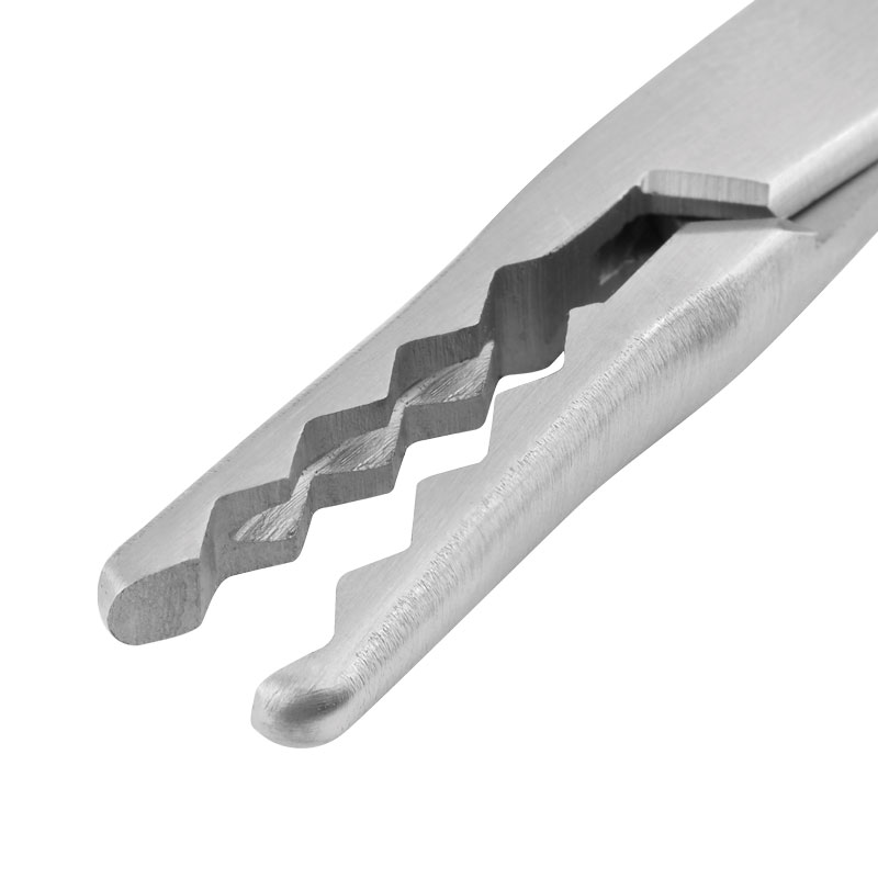 [DK]Menisk pean med gribetænder, nærbillede